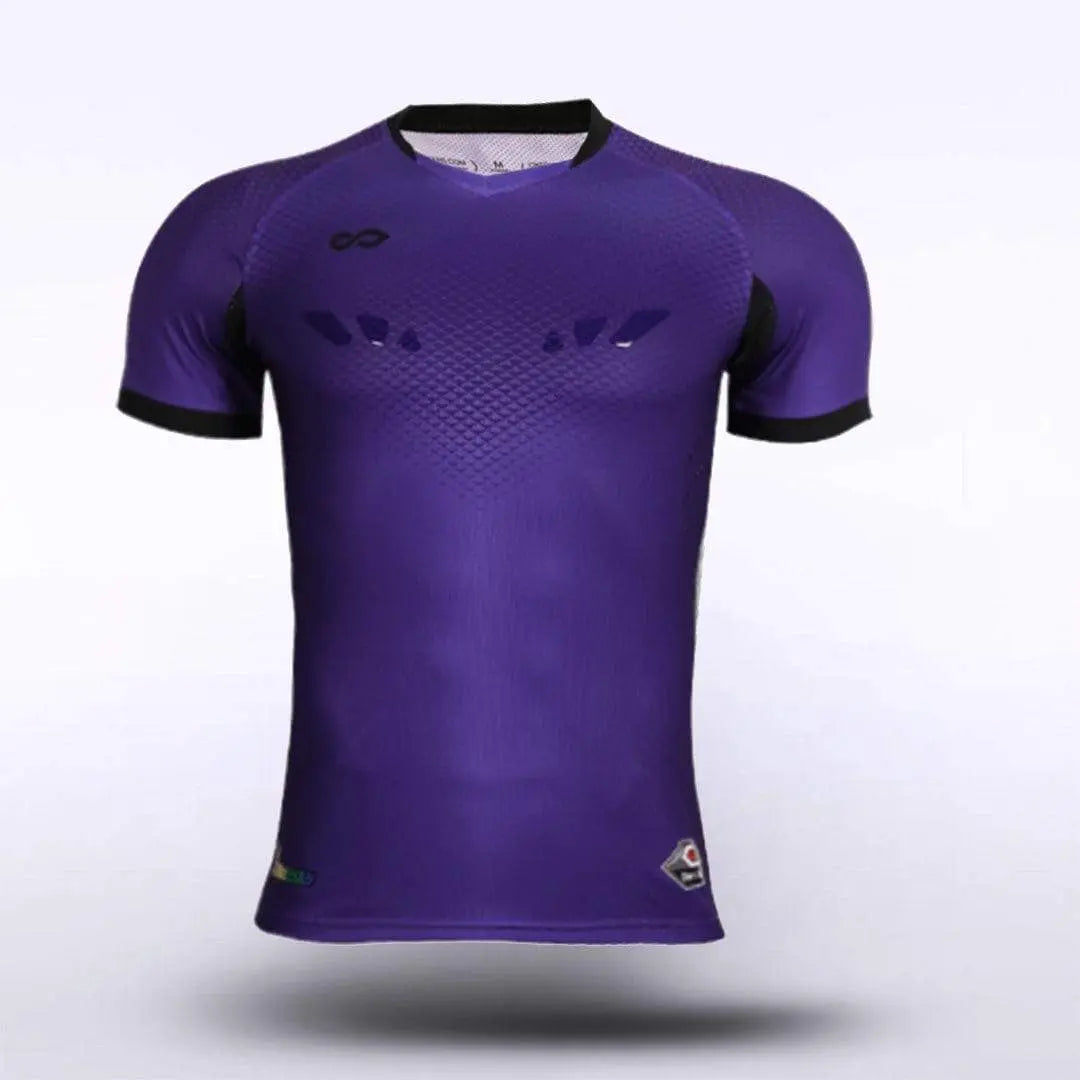 Cikers Sports Purple / S Flying Fish - Customized Adult Goalkeeper Soccer Jersey