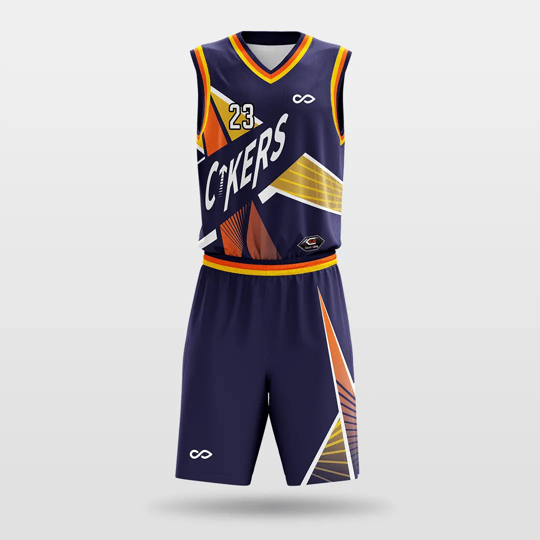 Cikers Sports purple / S Glimpse - Customized Sublimated Basketball Set