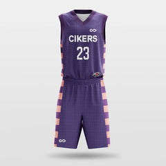 Cikers Sports purple / S Shadow - Customized Sublimated Basketball Set
