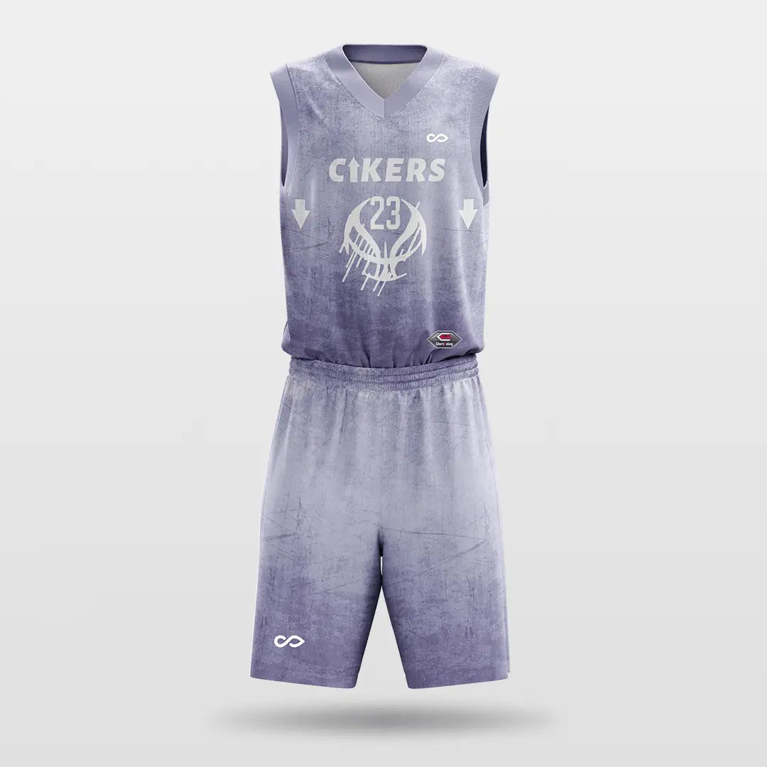 Cikers Sports Purple / S Underdog - Customized Sublimated Basketball Set