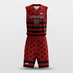 Cikers Sports Red / S Classic 64 - Customized Sublimated Basketball Set