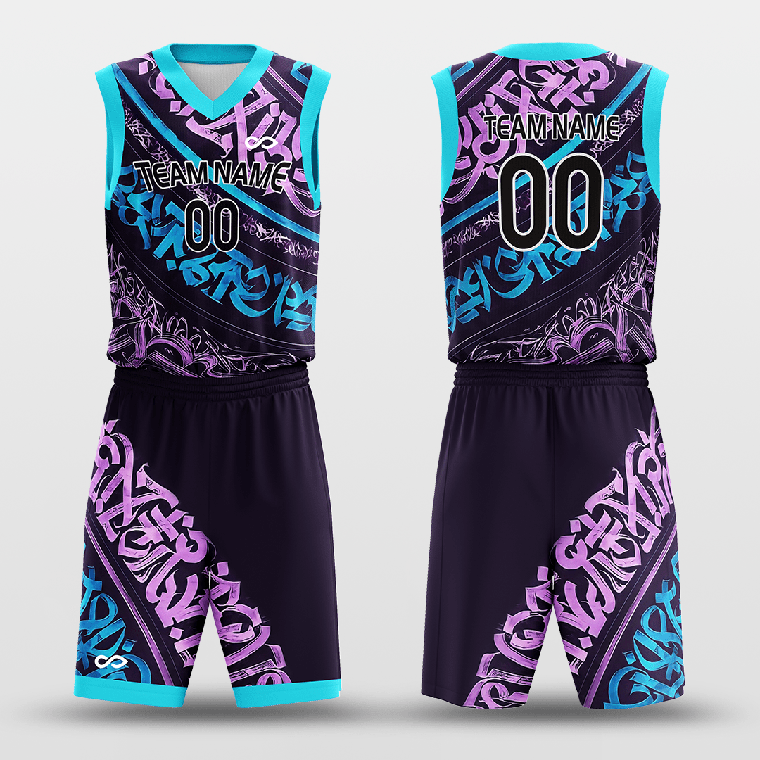 Cikers Sports Rune - Customized Sublimated Basketball Set