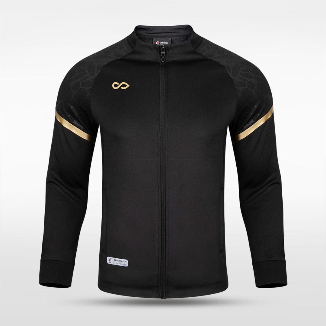 Cikers Sports Running Clothing Black / S Dragon Vein 4 - Adult Full-Zip Jacket