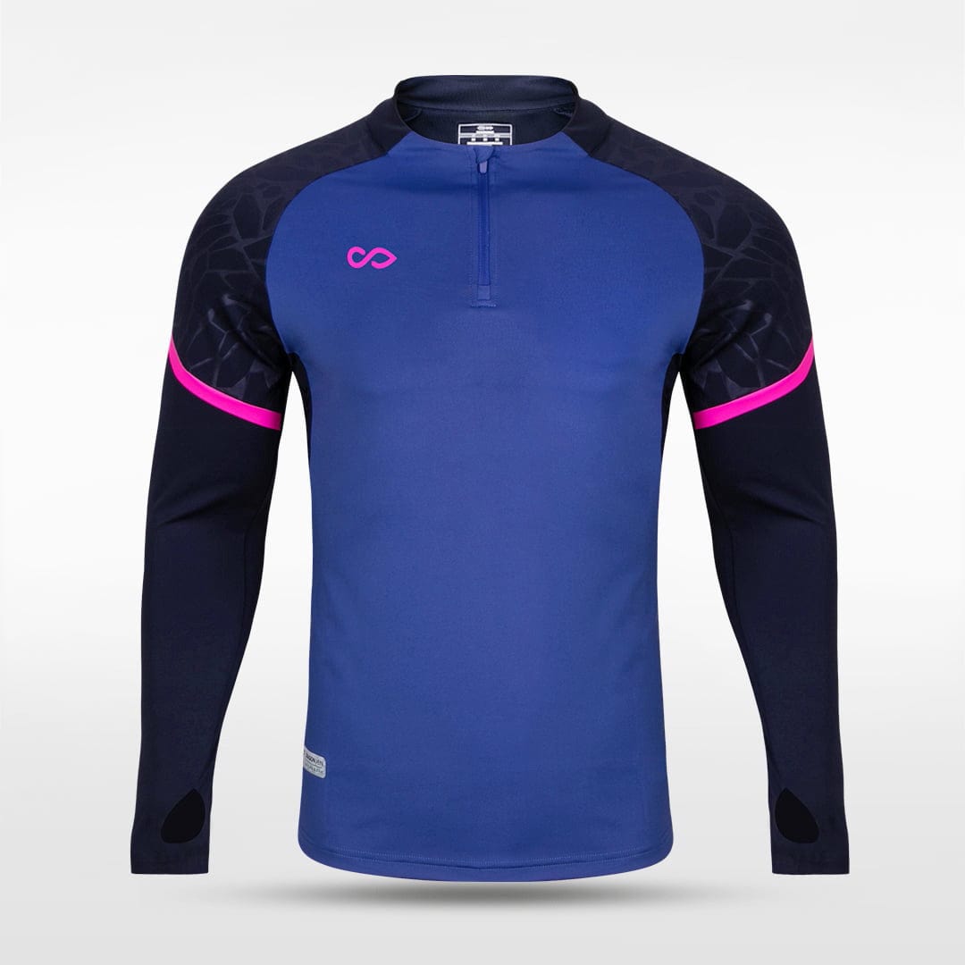 Cikers Sports Running Clothing Dark Blue / S Dragon Vein 3 - Adult 1/4 Zip