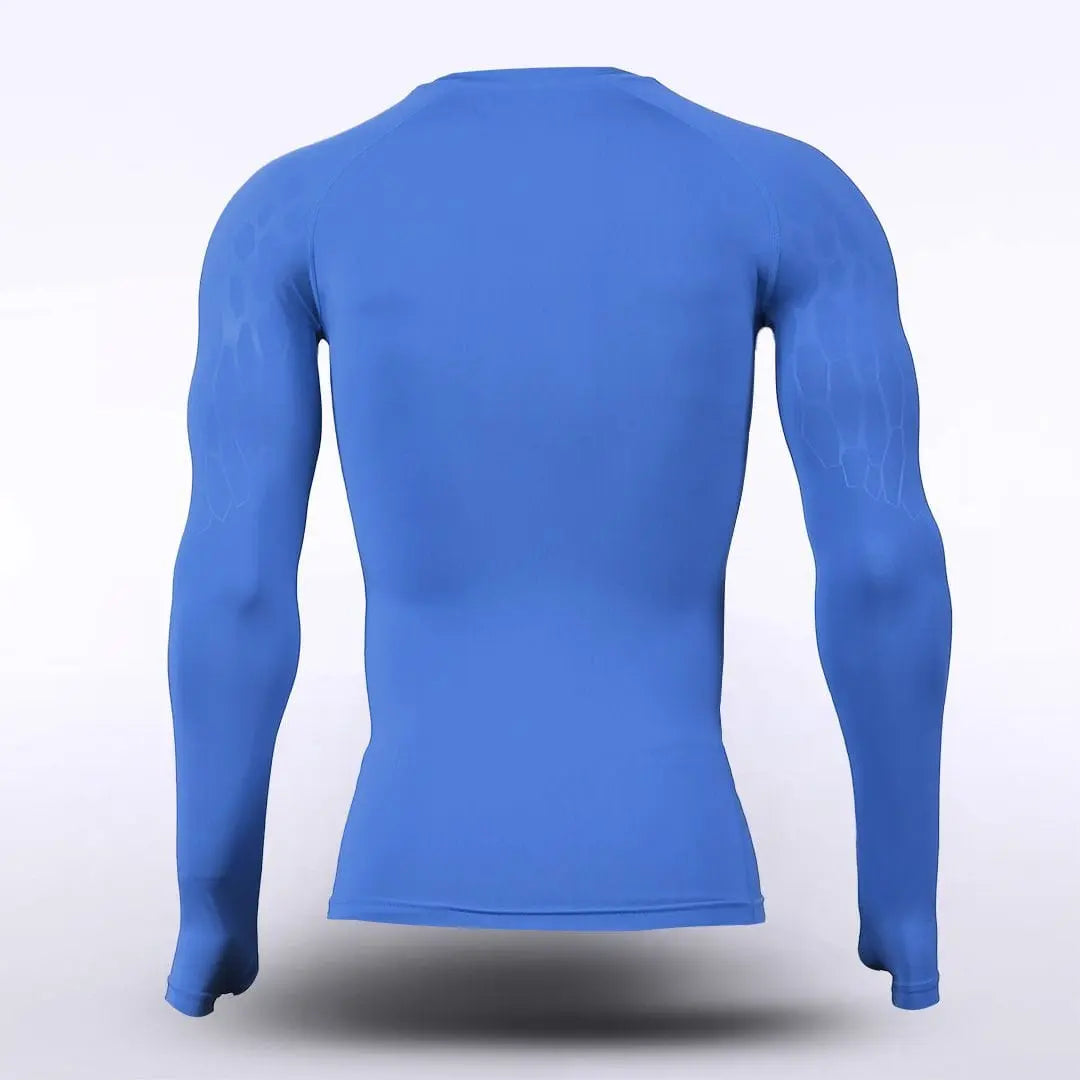 Cikers Sports Running Clothing Dragon Vein - Adult Long Sleeve Compression Top