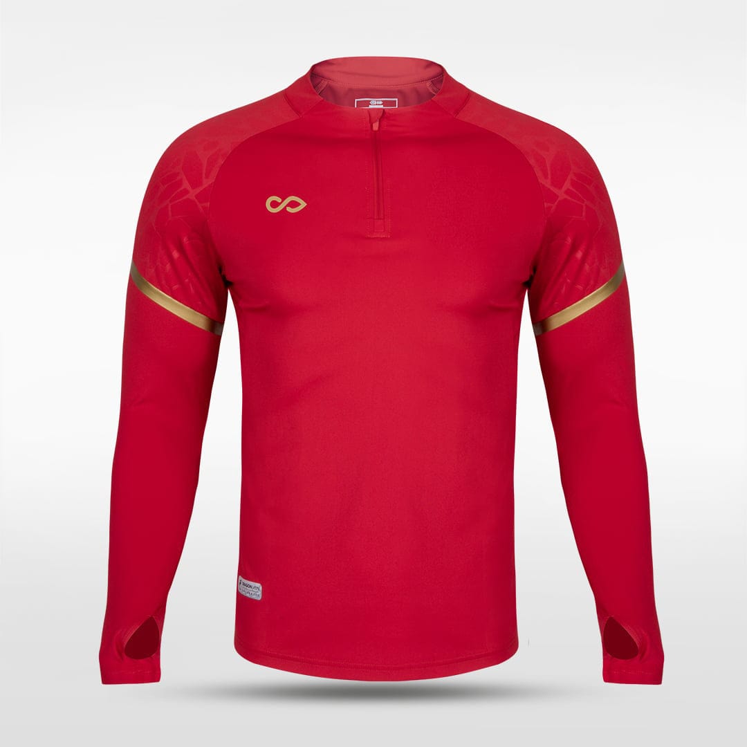 Cikers Sports Running Clothing Red / S Dragon Vein 3 - Adult 1/4 Zip