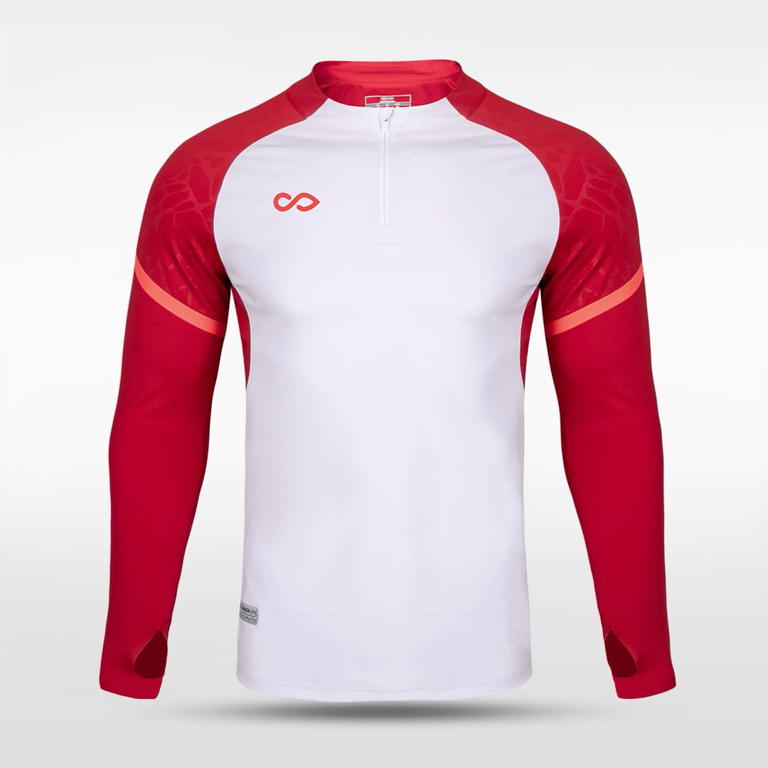 Cikers Sports Running Clothing White / S Dragon Vein 3 - Adult 1/4 Zip