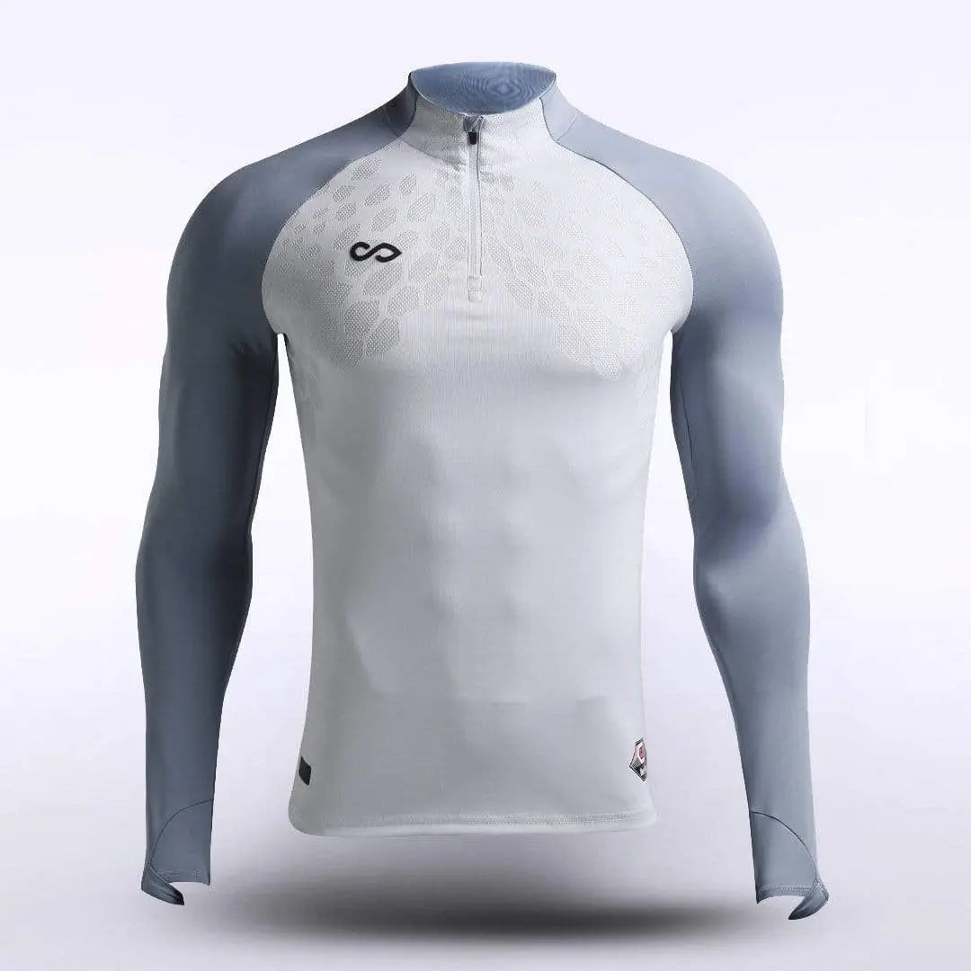 Cikers Sports Running Clothing White / S Dragon Vein - Customized Adult 1/4 Zip