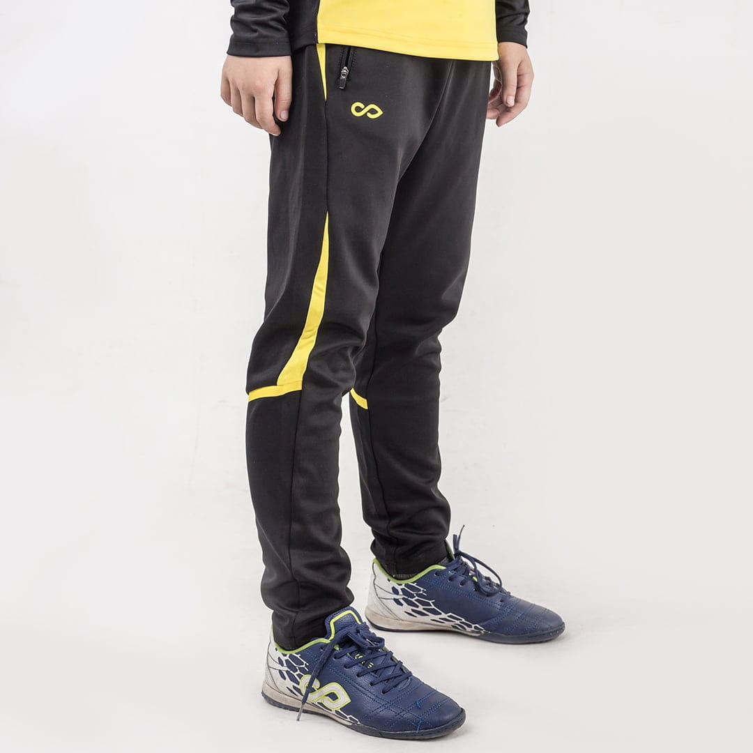 Cikers Sports Shorts & Pants Black&Yellow / 120 Pure - Kids Sports Pants