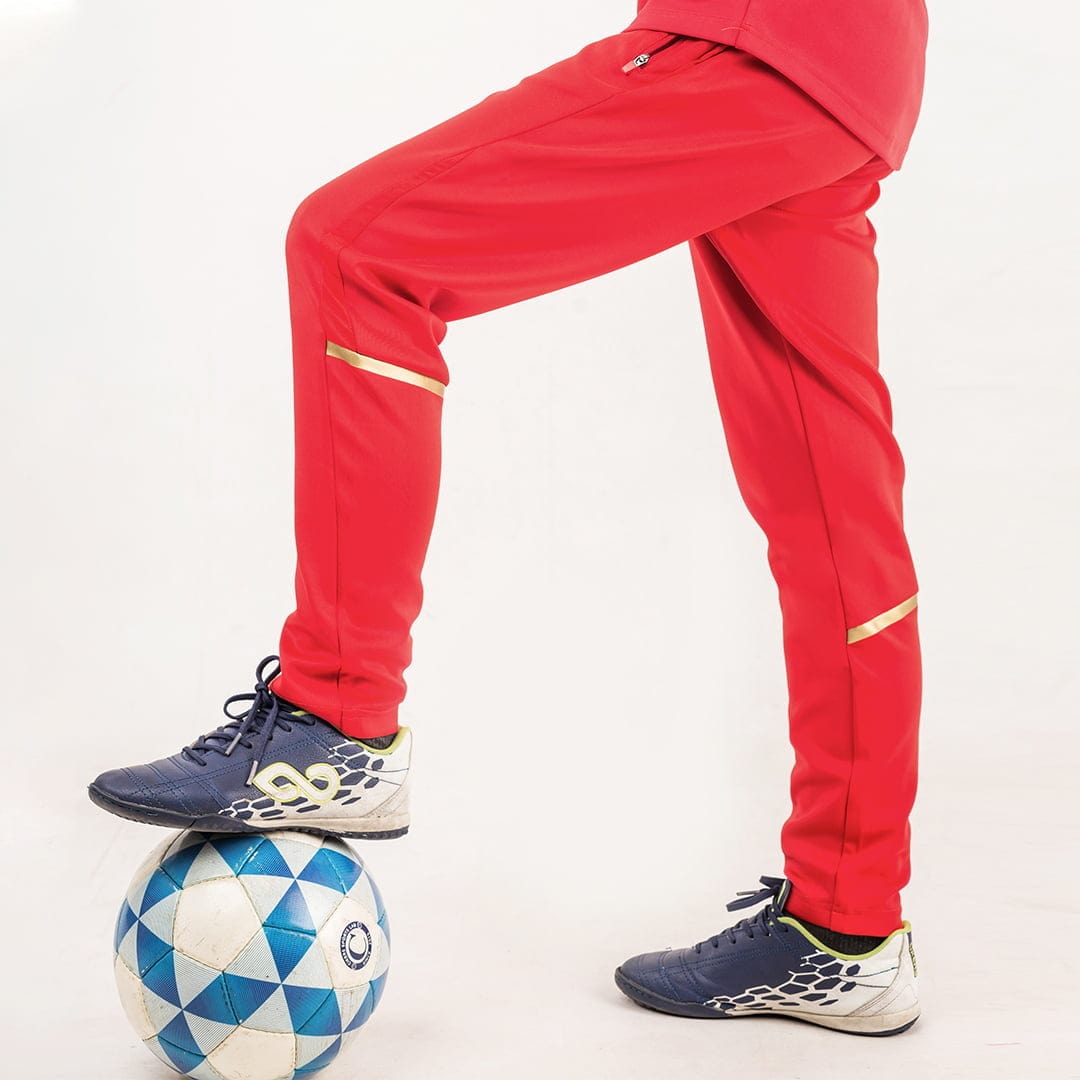 Cikers Sports Shorts & Pants Red&Golden / 120 Pure - Kids Sports Pants