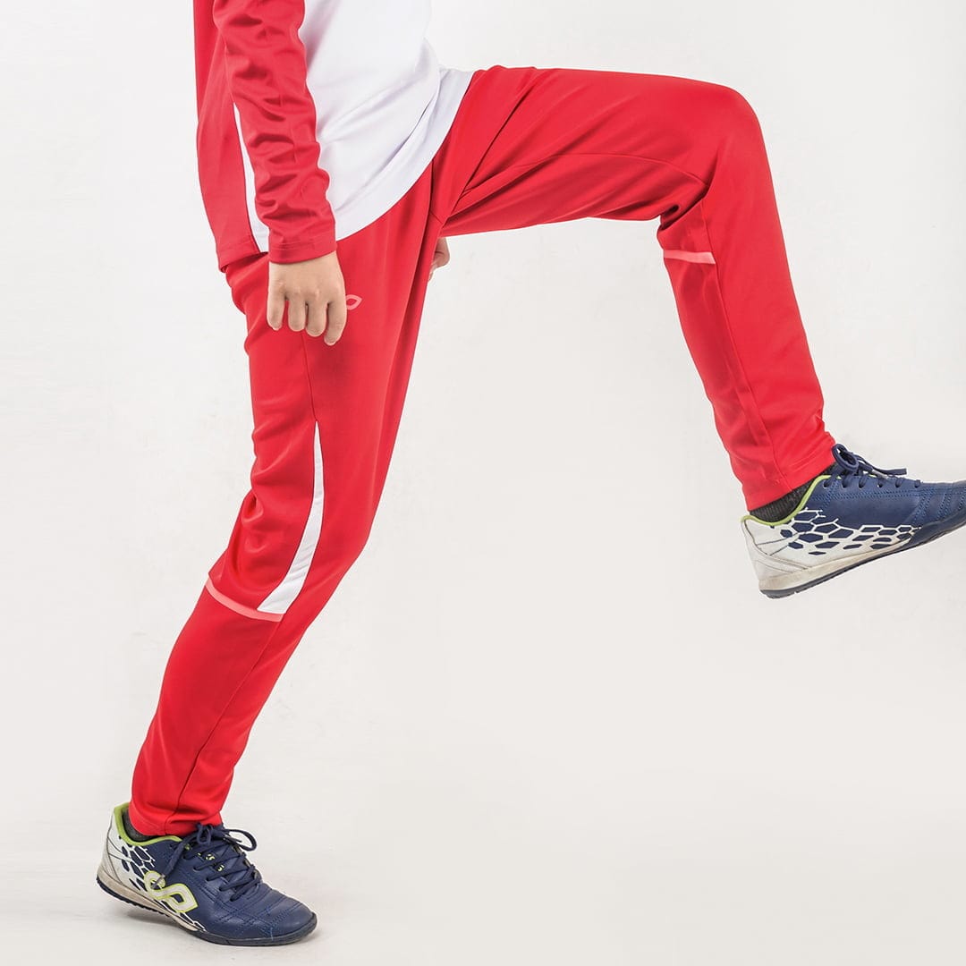 Cikers Sports Shorts & Pants Red&White / 120 Pure - Kids Sports Pants
