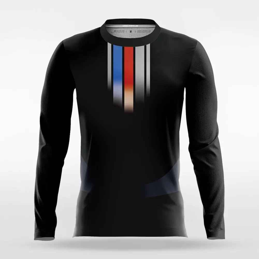 Cikers Sports Soccer Jersey Arrival - Customized Men's Sublimated Long Sleeve Soccer Jersey