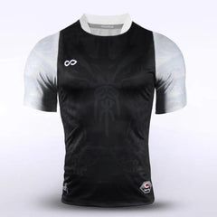 Cikers Sports Soccer Jersey Black / S Ice Dragon - Mens Sublimated Football Shirt