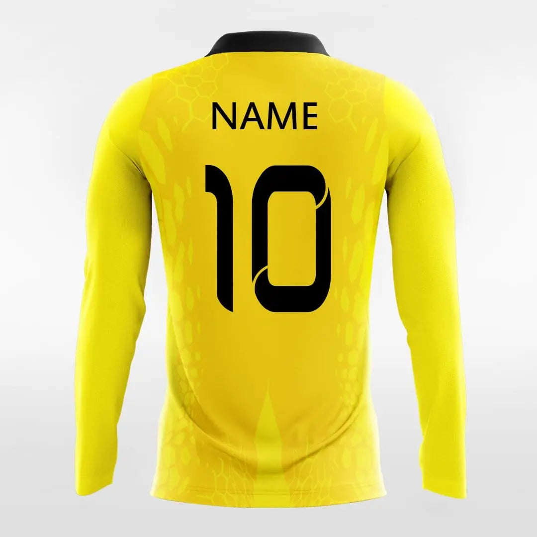 Cikers Sports Soccer Jersey Dragon Vein - Customized Men's Long Sleeve Soccer Jersey