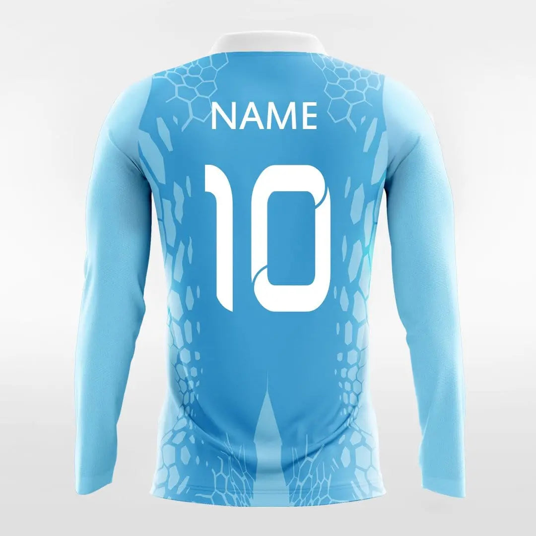 Cikers Sports Soccer Jersey Dragon Vein - Customized Men's Long Sleeve Soccer Jersey