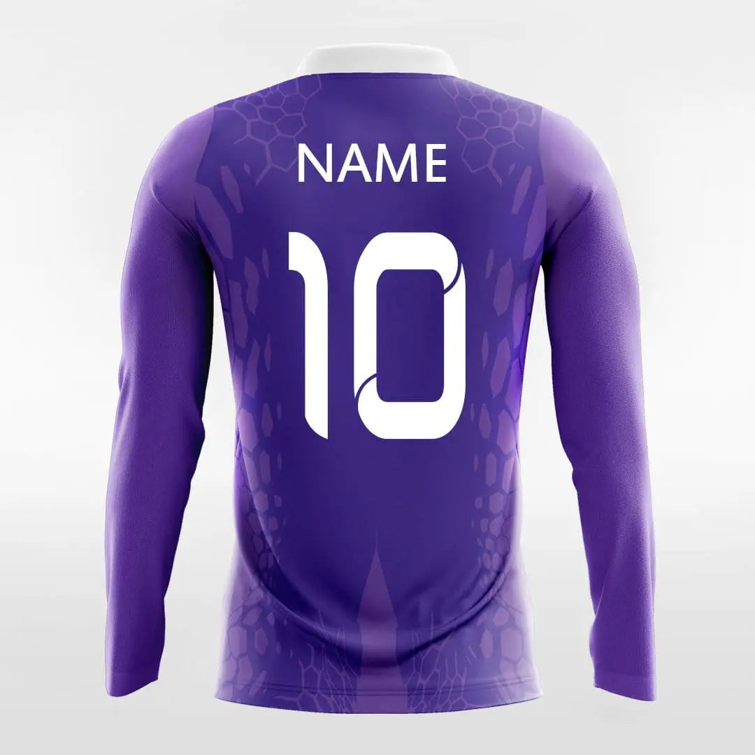 Cikers Sports Soccer Jersey Dragon Vein - Customized Men's Long Sleeve Soccer Jersey