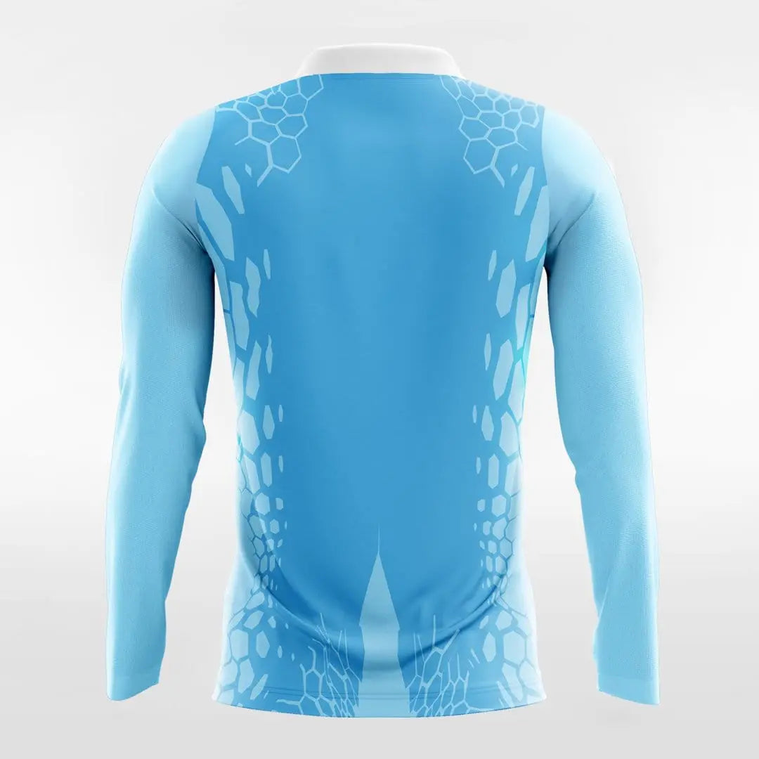 Cikers Sports Soccer Jersey Dragon Vein - Customized Men's Long Sleeve Soccer Jersey