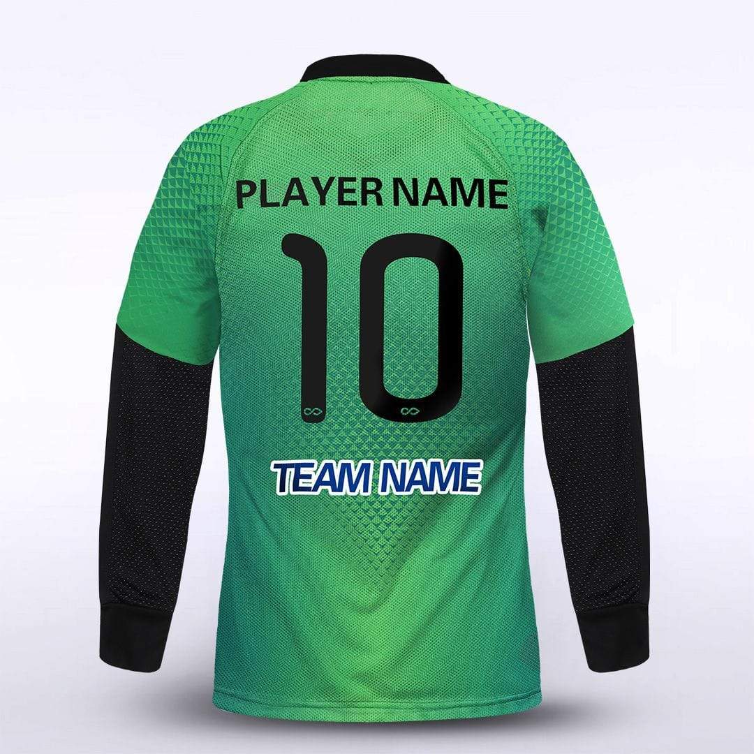 Cikers Sports Soccer Jersey Flying Fish - Customized Kids Long Sleeve Goalkeeper Jersey