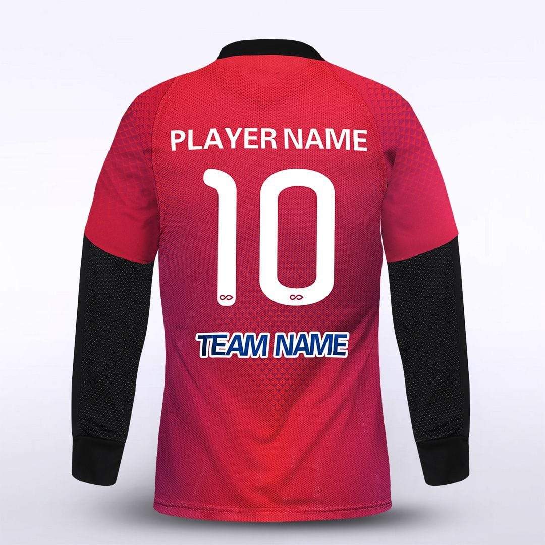 Cikers Sports Soccer Jersey Flying Fish - Customized Kids Long Sleeve Goalkeeper Jersey