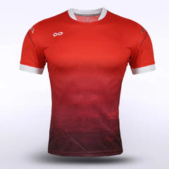 Cikers Sports Soccer Jersey Red / S Phoenix Flight - Men's Sublimated Football Shirt