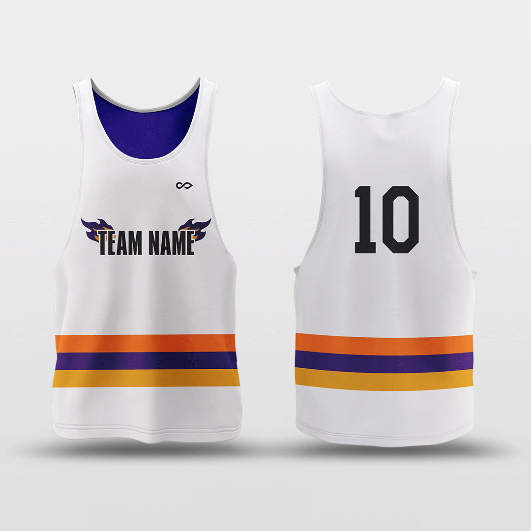 Cikers Sports Sun Fire - Customized Reversible Quick Dry Basketball Jersey