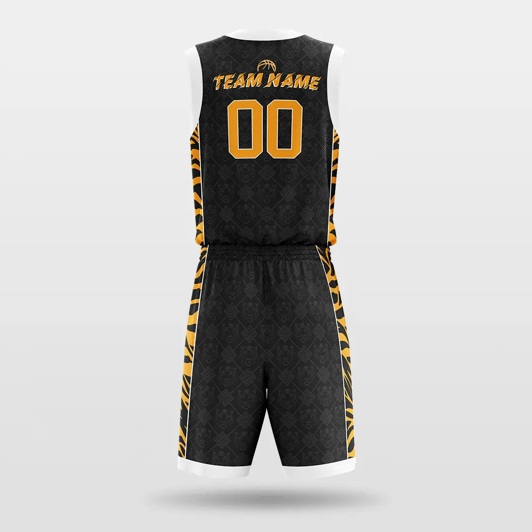 Cikers Sports Tiger Roar - Customized Sublimated Basketball Set