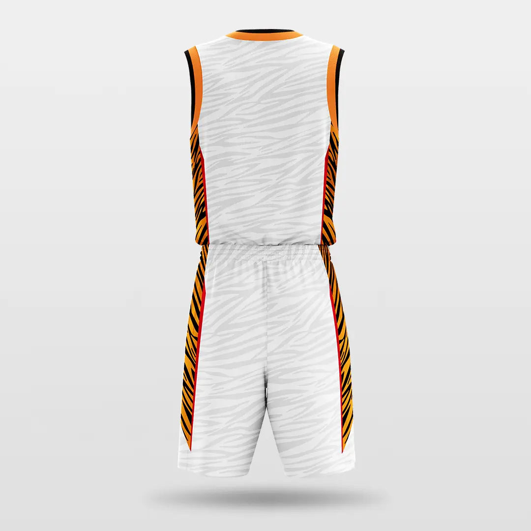 Cikers Sports Tiger stripes - Customized Sublimated Basketball Set