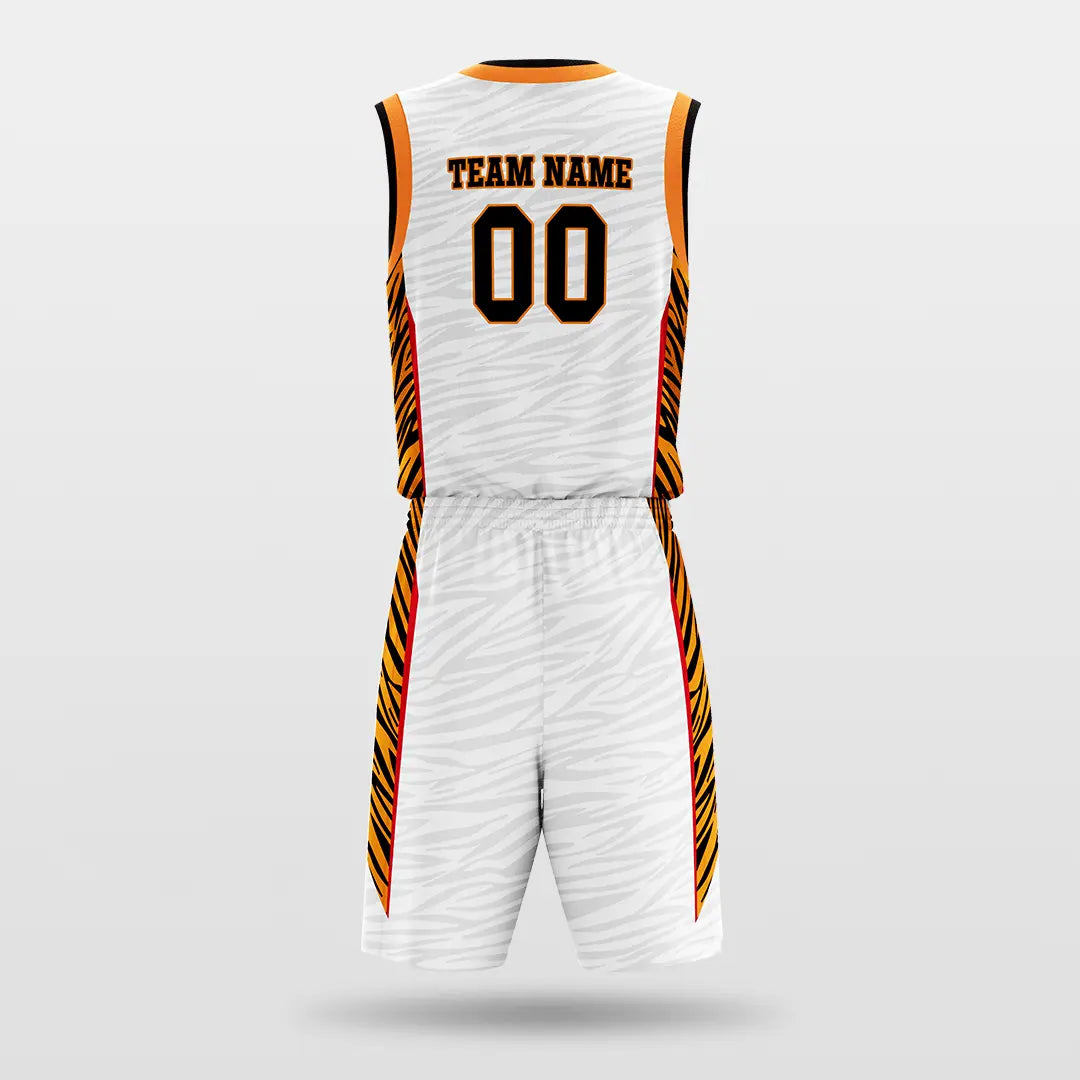 Cikers Sports Tiger stripes - Customized Sublimated Basketball Set