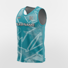 Cikers Sports Training Bibs Cyan / S Pop Camouflage - Custom Training Bibs Design Sublimation Cyan