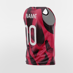 Cikers Sports Training Bibs Vintage Red - Training Bibs Custom Graphic Design Online