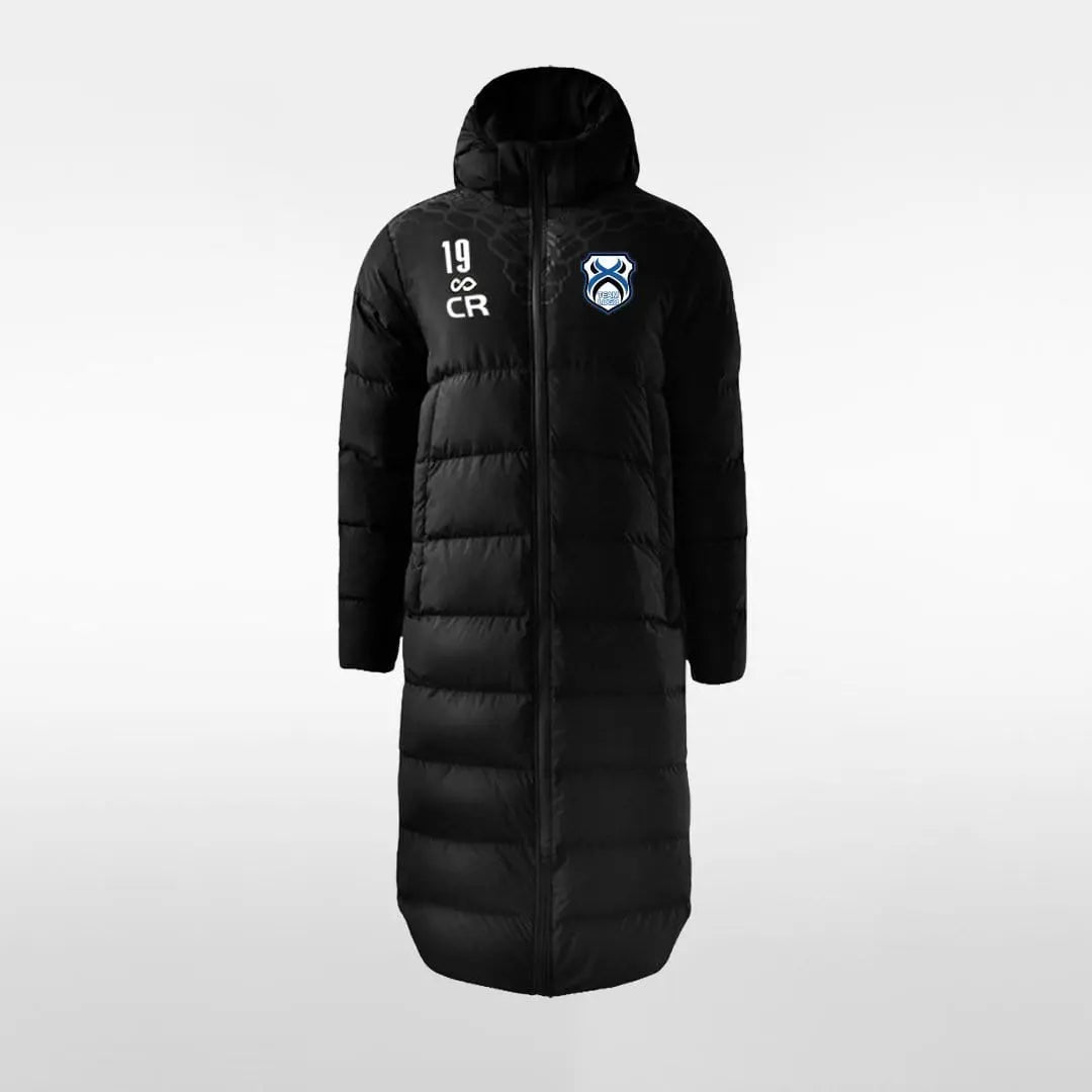 Cikers Sports Warm-Ups Dragon Vein Full Length Coaches Jacket