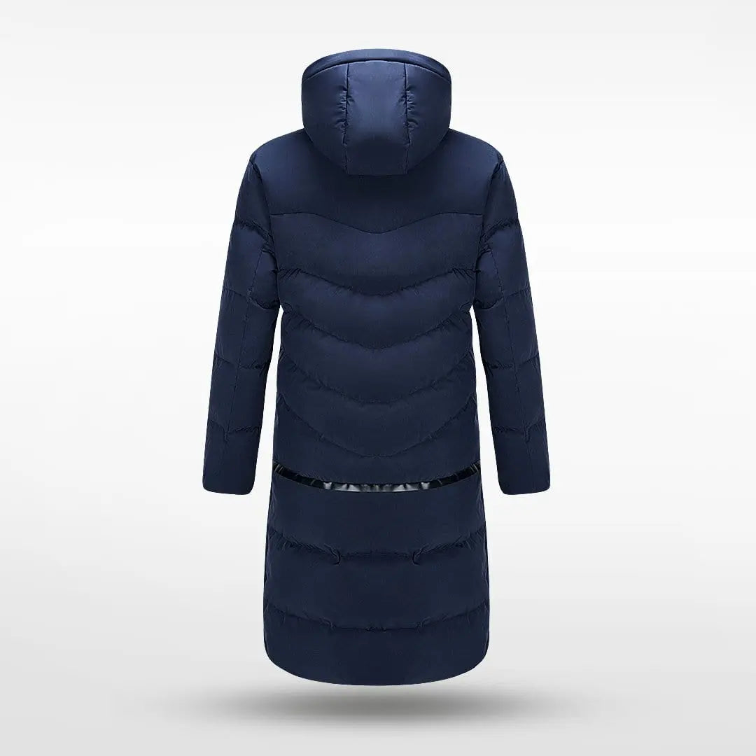 Cikers Sports Warm-Ups Falcon - Customized Long Puffer Jacket