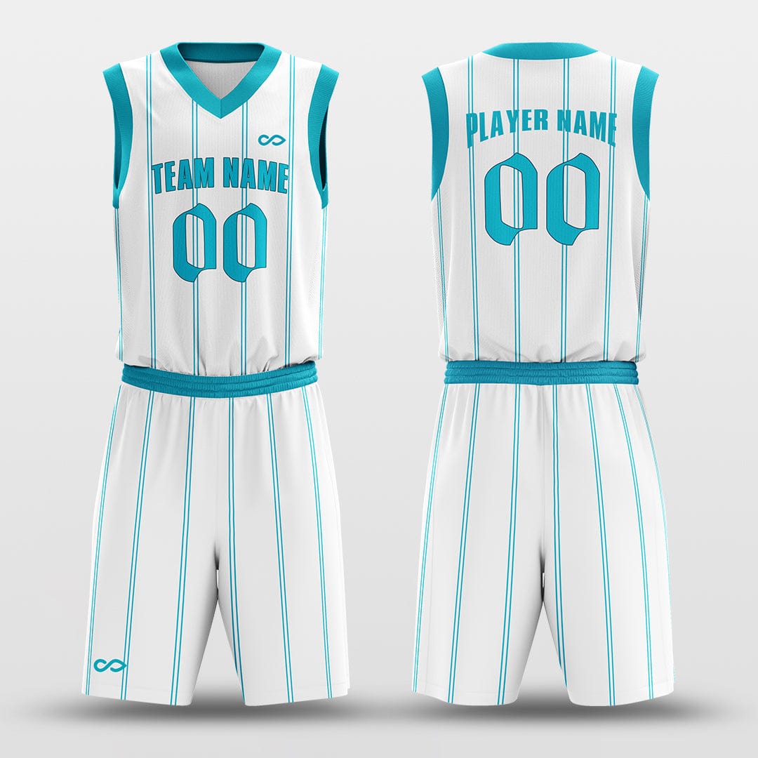 Cikers Sports White / S Fence - Customized Sublimated Basketball Set