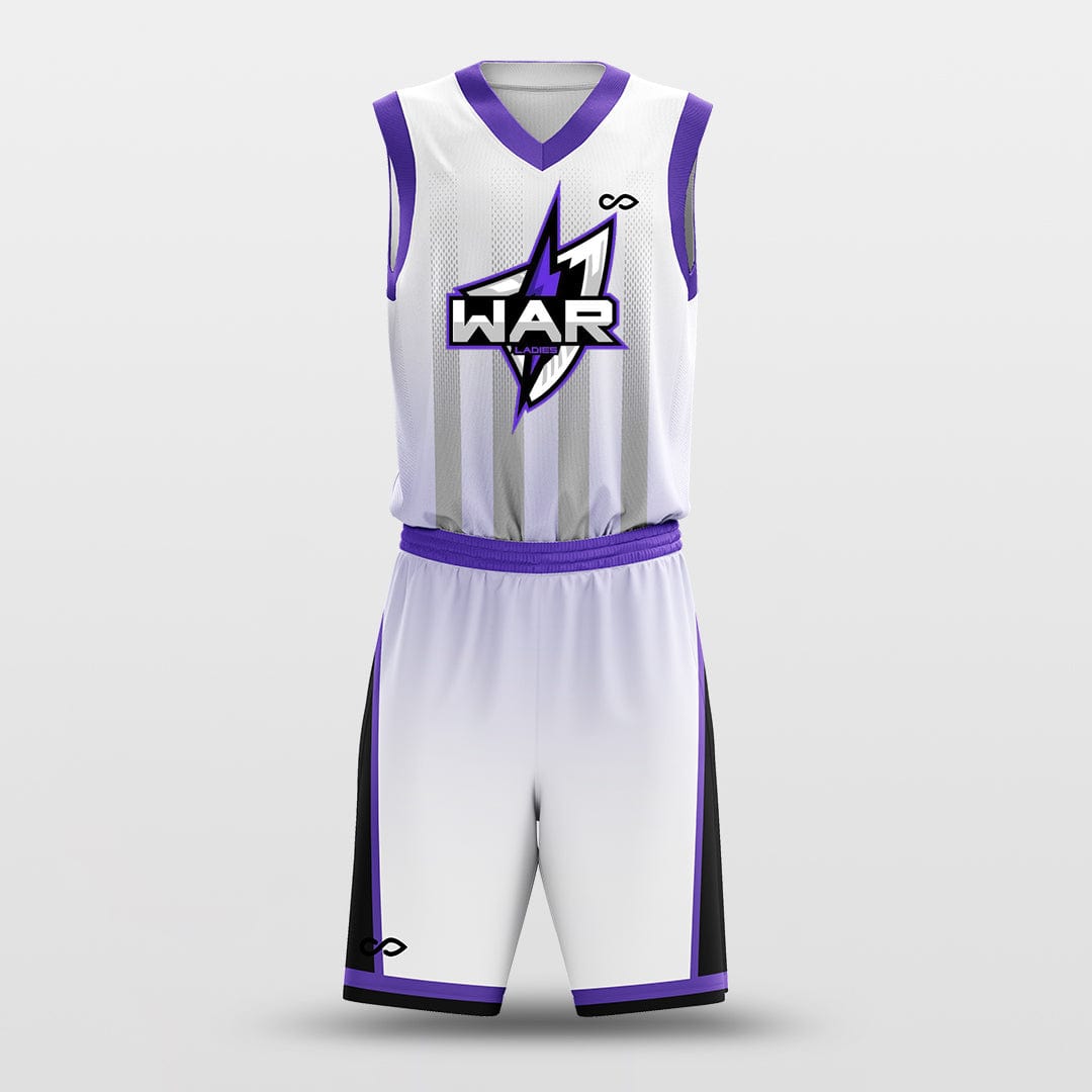 Cikers Sports White / S Field - Customized Sublimated Basketball Set