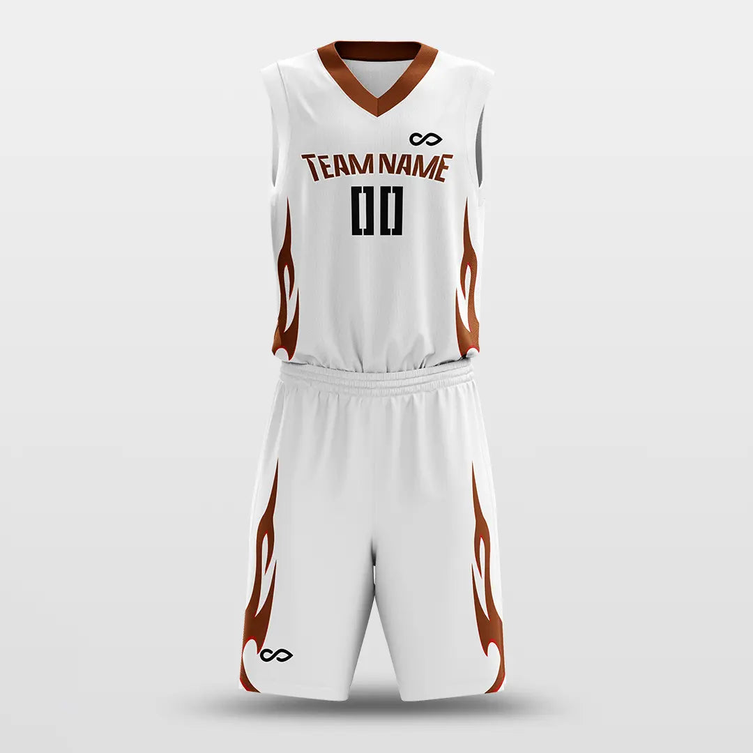 Cikers Sports White / S Ninja - Customized Sublimated Basketball Set