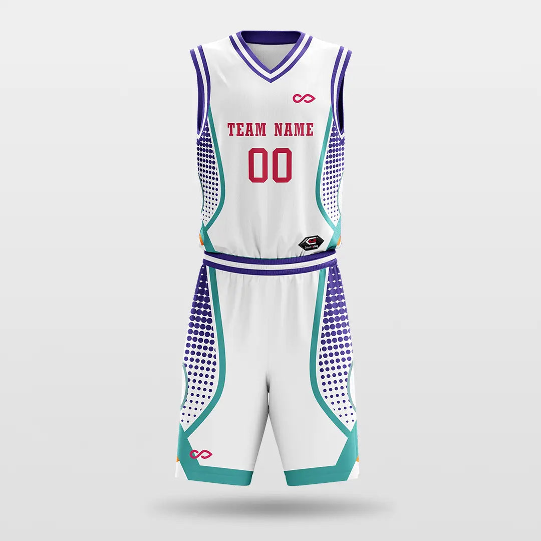 Cikers Sports white / S Surprise Attack - Customized Sublimated Basketball Set