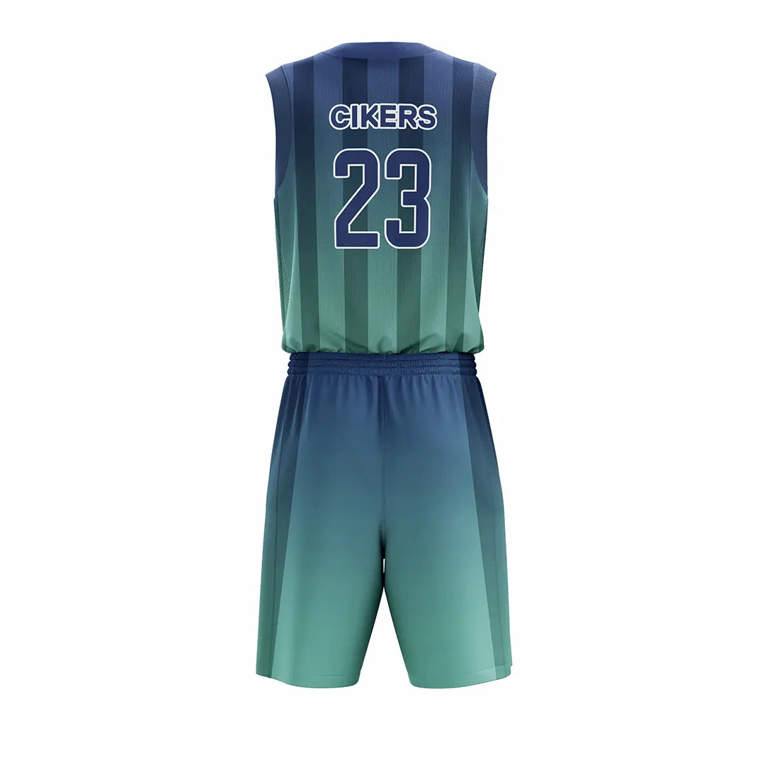 Cikers Sports Wrestler- Customized Sublimated Basketball Set