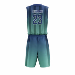 Cikers Sports Wrestler- Customized Sublimated Basketball Set