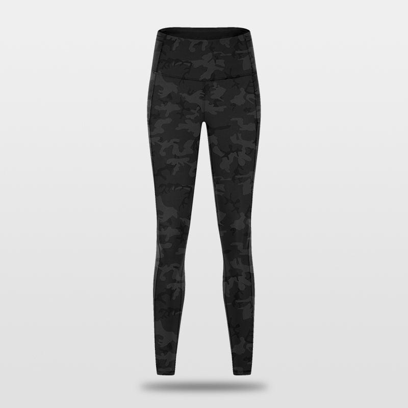 Cikers Sports Yoga Black Camouflage / S Classic 2 - Customized Womens Yoga Leggings