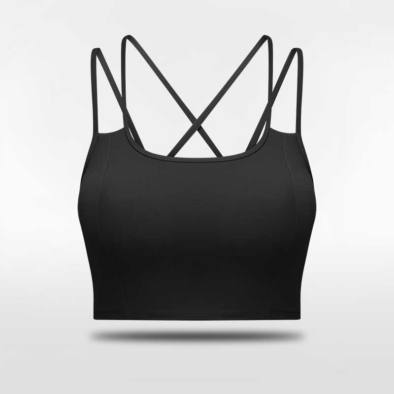 Cikers Sports Yoga Black / S Classic 2 - Customized Sports Bra