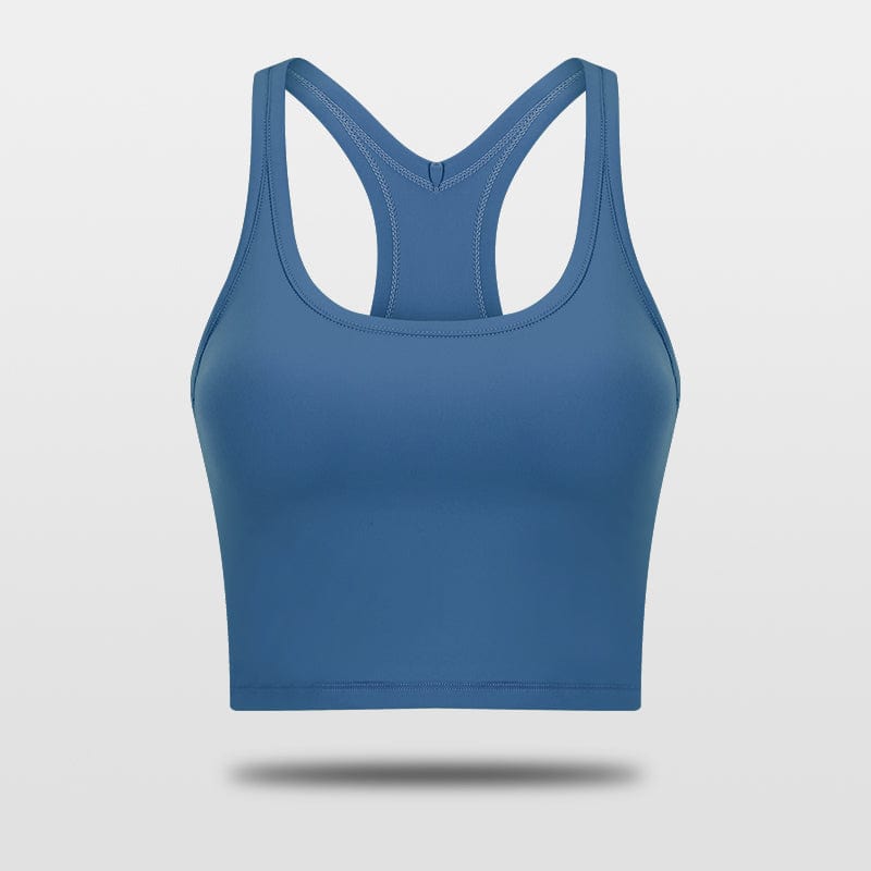 Cikers Sports Yoga Blue / S Classic 3 - Customized Sports Bra