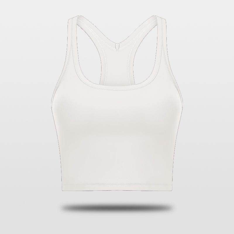 Cikers Sports Yoga Creamy-White / S Classic 3 - Customized Sports Bra