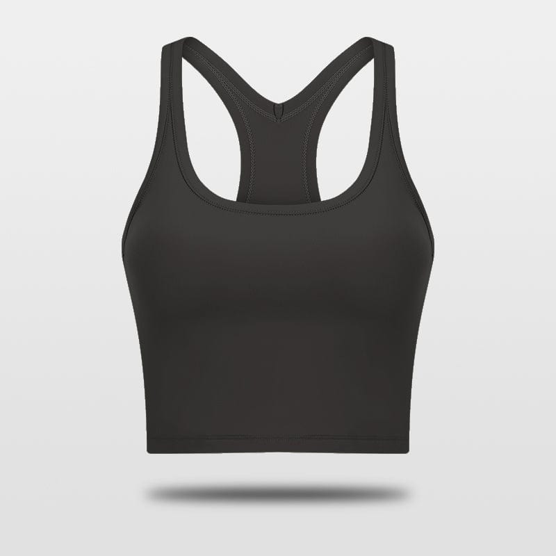 Cikers Sports Yoga Dark Grey / S Classic 3 - Customized Sports Bra