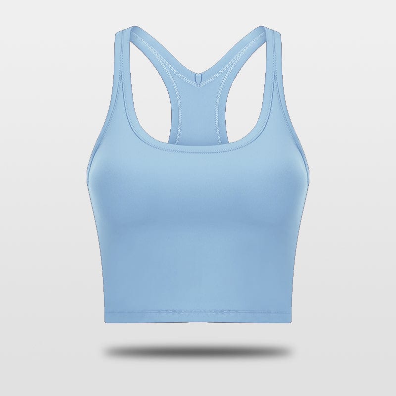 Cikers Sports Yoga Light Blue / S Classic 3 - Customized Sports Bra