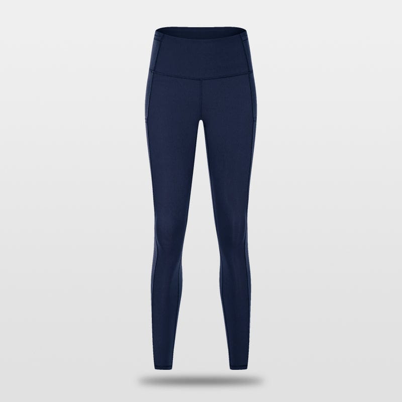 Cikers Sports Yoga Navy / S Classic 2 - Customized Womens Yoga Leggings