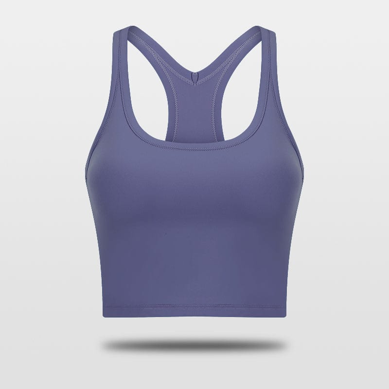 Cikers Sports Yoga Purple Grey / S Classic 3 - Customized Sports Bra