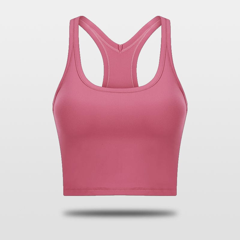 Cikers Sports Yoga Rose Pink / S Classic 3 - Customized Sports Bra