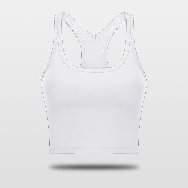 Cikers Sports Yoga White / S Classic 3 - Customized Sports Bra