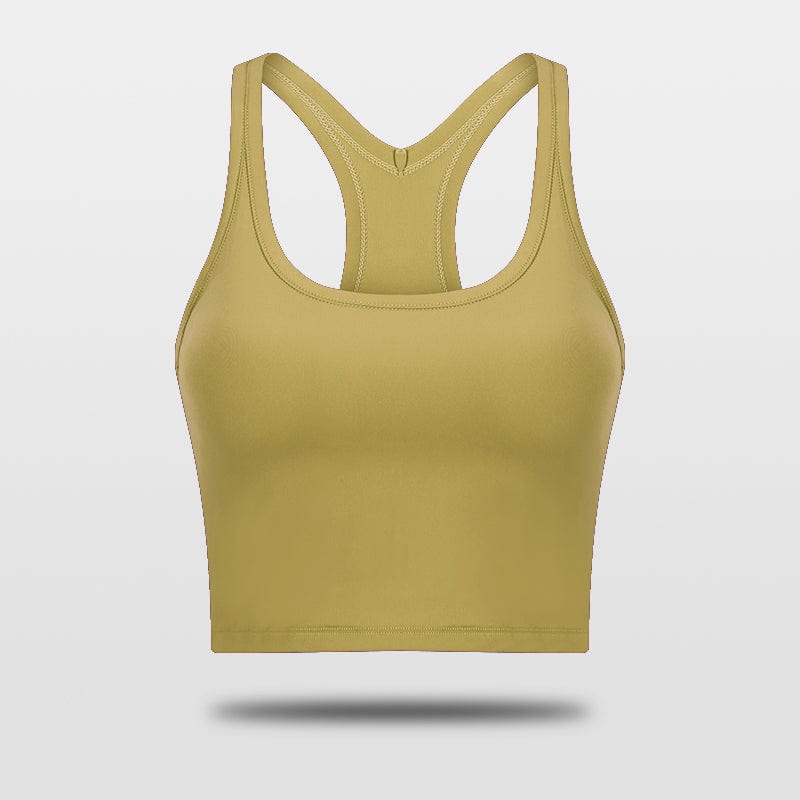 Cikers Sports Yoga Yellow / S Classic 3 - Customized Sports Bra