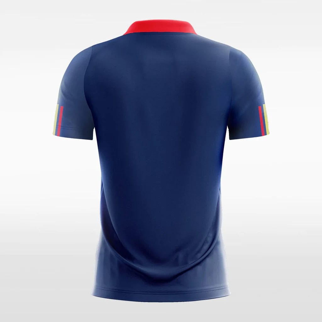 Buy Jersey Design on X: Navy Blue Green Soccer Jersey Design    / X